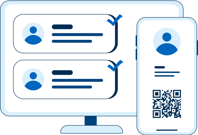 Monitor showing ScotAccount screen